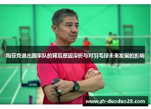 陶菲克退出国家队的背后原因深析与对羽毛球未来发展的影响